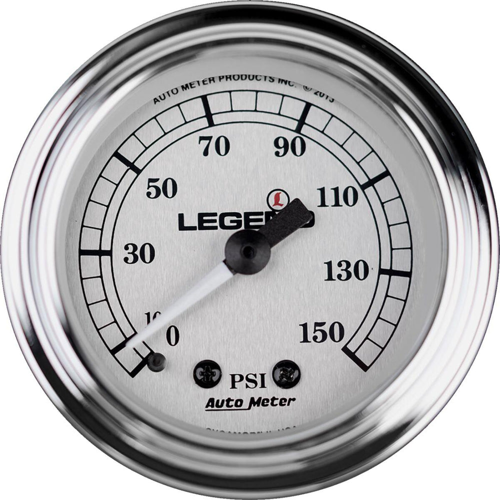 Legend Suspension Fairing Mounted LED Backlit PSI Gauge For Harley Davidson FLHT 1450 1999-2003