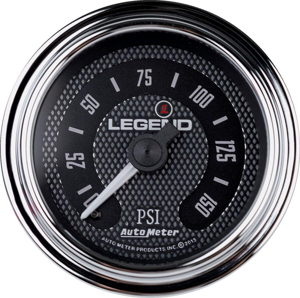 Legend Suspension Fairing Mounted LED Backlit PSI Gauges For Harley Davidson FLHT 1450 1999-2003