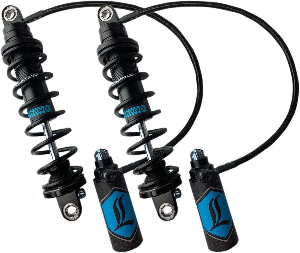 Legend Suspension REVO ARC Remote Reservoir FL Coil Suspension For Harley Davidson FLHR 1690 Rear 330.20 mm (13.00") - Black