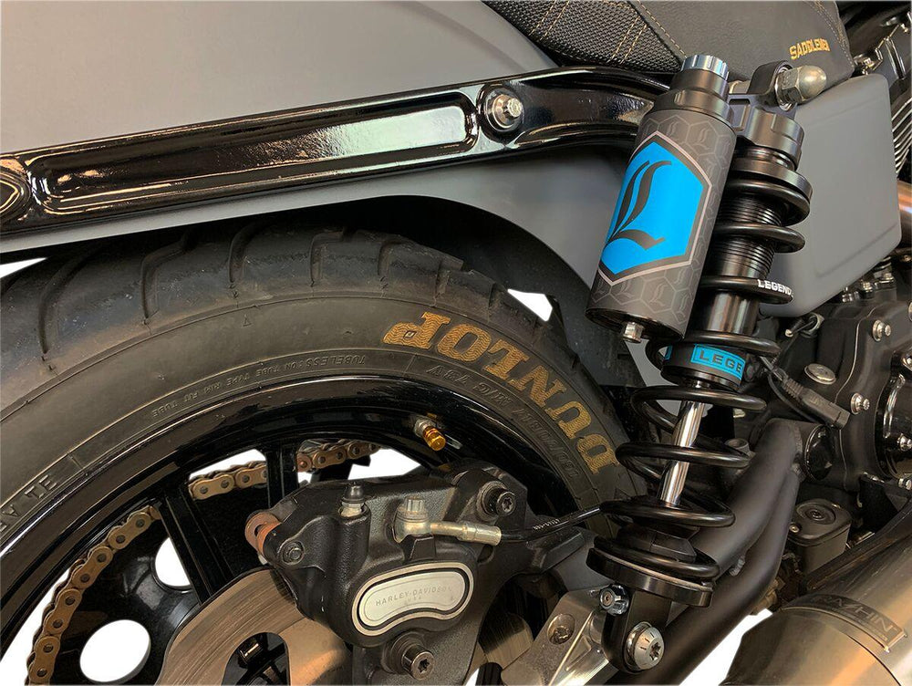 Legend Suspension REVO ARC Piggyback Coil Suspension Shocks For Harley Davidson FLD 1690 2012-2013 Rear 356.00mm (14.00")