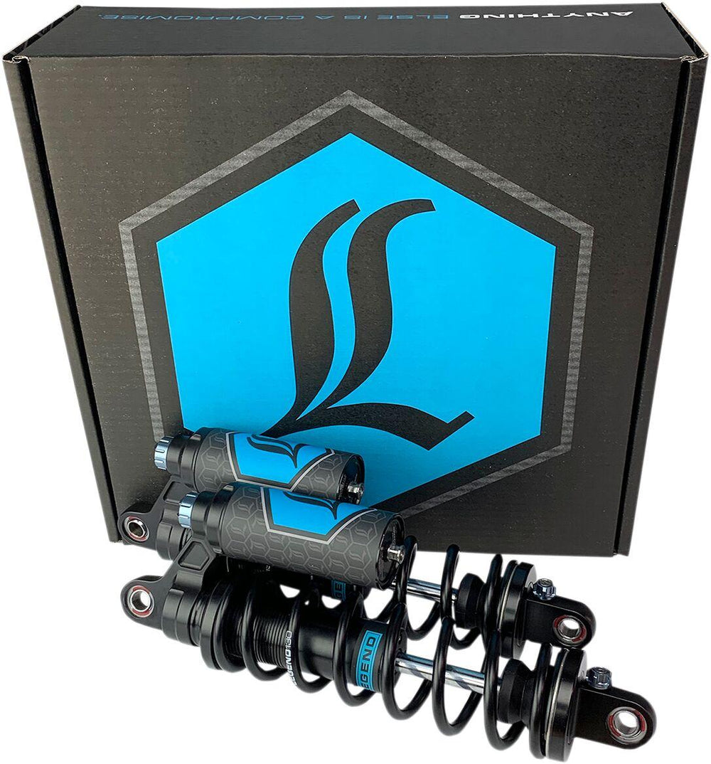Legend Suspension REVO ARC Piggyback Heavy Duty Coil Suspension Shocks For Harley Davidson XL 1200 C 2004-2020 Rear 356.00mm (14.00")