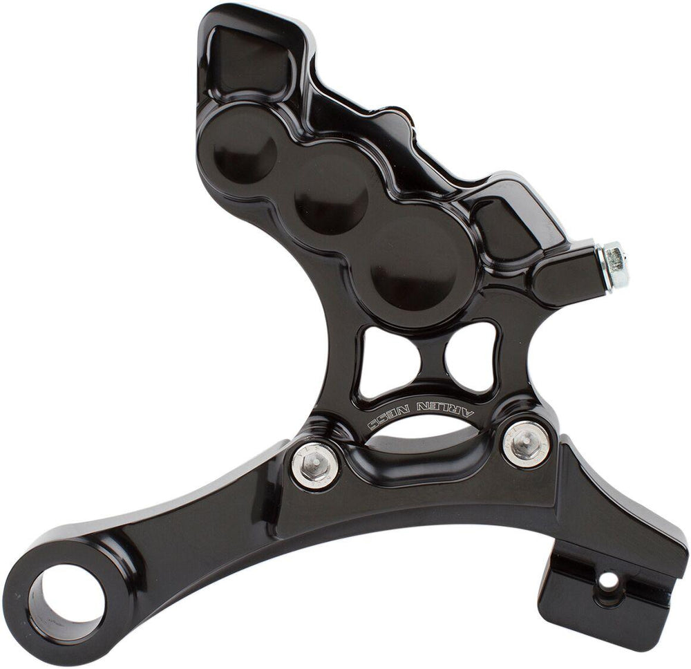 Arlen Ness Ness Tech Four Piston Caliper For Harley Davidson FLD 1690 2012-2013 Rear - Black