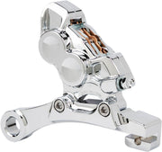 Arlen Ness Ness Tech Four Piston Caliper For Harley Davidson FLD 1690 2012-2013 Rear - Chrome
