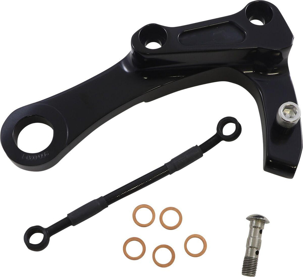 Arlen Ness Caliper Bracket For Harley Davidson FLDE 1750 2018-2020 Rear - Black