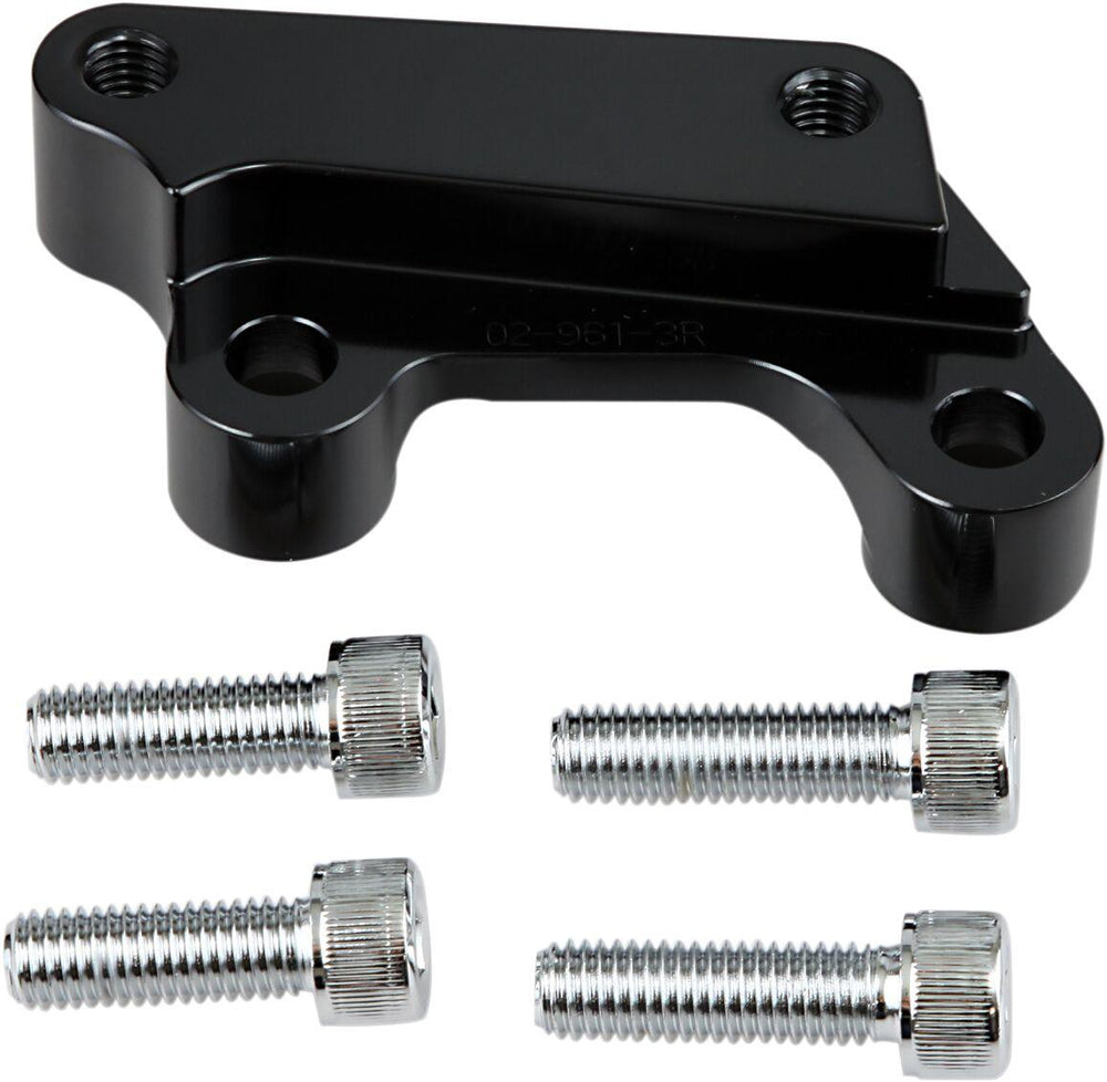 Arlen Ness 14" Brake Caliper Adapter Kit For Harley Davidson FLHRXS 1868 2023 Right - Black