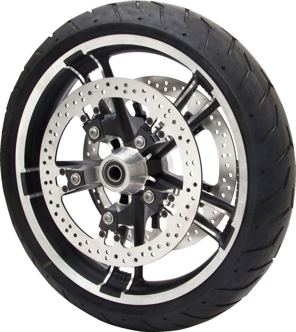 Arlen Ness Big Brake Floating Brake Disc Kit For Harley Davidson FLHR 1690 - Front Left