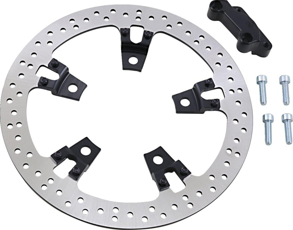 Arlen Ness Big Brake Floating Brake Disc Kit For Harley Davidson FLHR 1690 - Front Left
