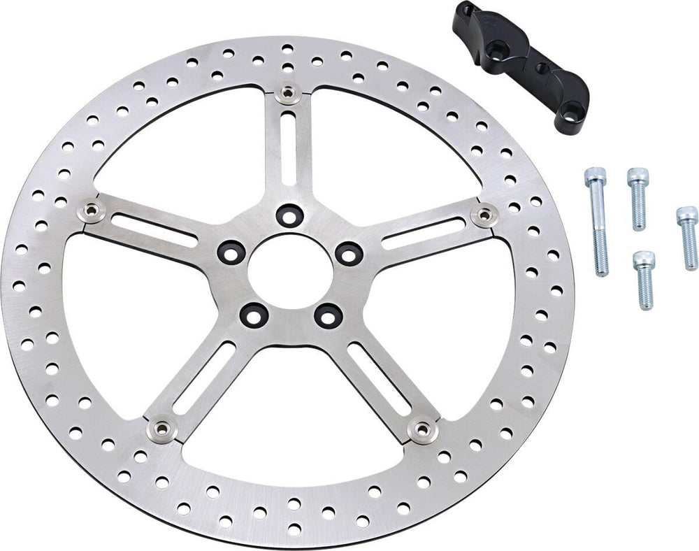 Arlen Ness Big Brake Floating Brake Disc Kit For Harley Davidson FLD 1690 2012-2013 - Front