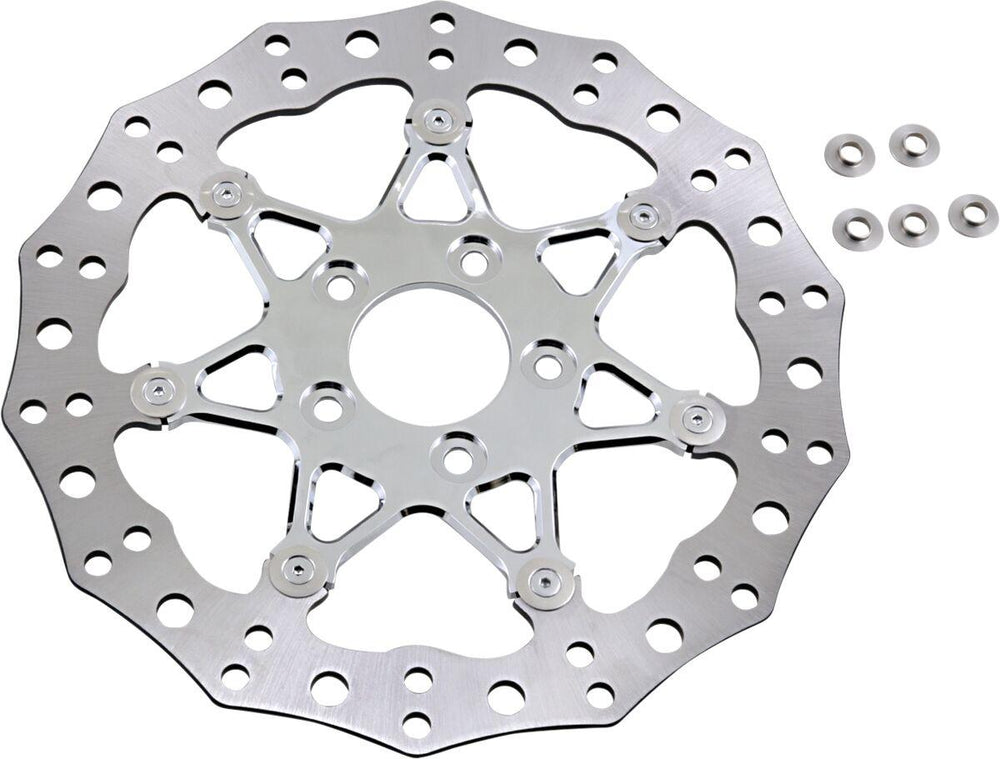 Arlen Ness Two-Piece Floating Brake Disc For Harley Davidson FLD 1690 2012-2013 - Front