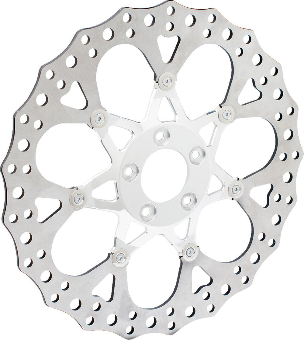 Arlen Ness Two-Piece Floating Brake Disc For Harley Davidson FLHR 1584 2008 - Front