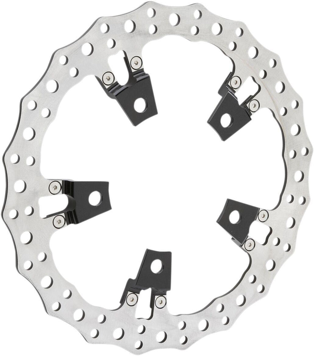 Arlen Ness Jagged Floating Brake Disc For Harley Davidson FLHFB 1868 2023 - Front Left