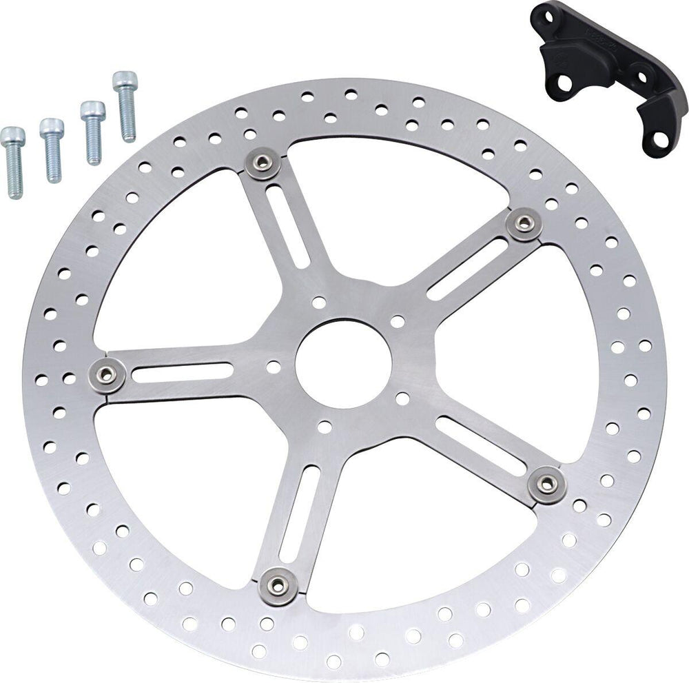 Arlen Ness Big Brake Floating Brake Disc Kit For Harley Davidson FLFB 1750 2018-2019 - Front