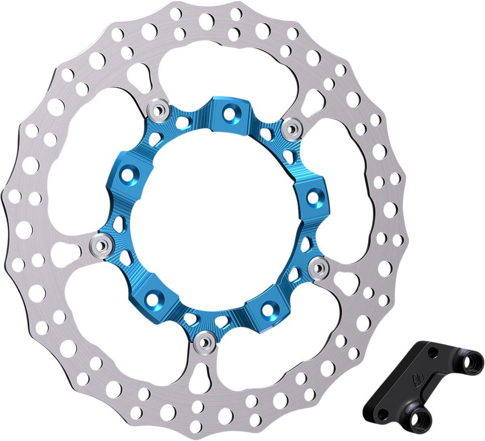 Arlen Ness Big Brake 14" Full Floating Brake Disc Kit For Harley Davidson FLH 1868 2021 - Front Left