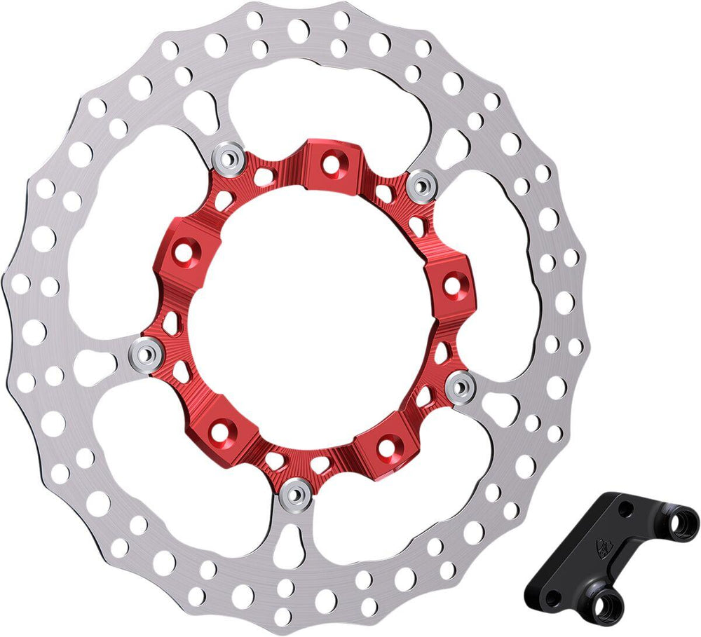 Arlen Ness Big Brake 14" Full Floating Brake Disc Kit For Harley Davidson FLH 1868 2021 - Front Left