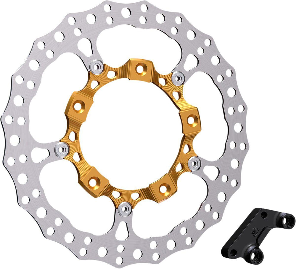 Arlen Ness Big Brake 14" Full Floating Brake Disc Kit For Harley Davidson FLH 1868 2021 - Front Right