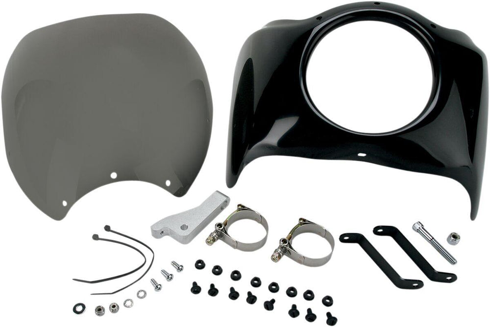 Arlen Ness Direct Bolt-On Fairing For Harley Davidson FLS 1690 2012-2016 - Black Smoke