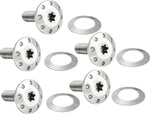 Arlen Ness Holeshot Floating Brake Disc Bolt Kit For Harley Davidson FLHX 1923 2024 - Silver