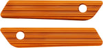 Arlen Ness Saddlebag Latch Covers For Harley Davidson FLH 1868 2021 - Orange