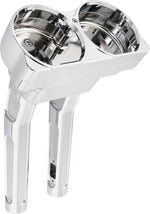 Arlen Ness Method Kickback Handlebar Riser For Harley Davidson FLHRXS 1868 2024 25.5 cm (10") Rise - Chrome