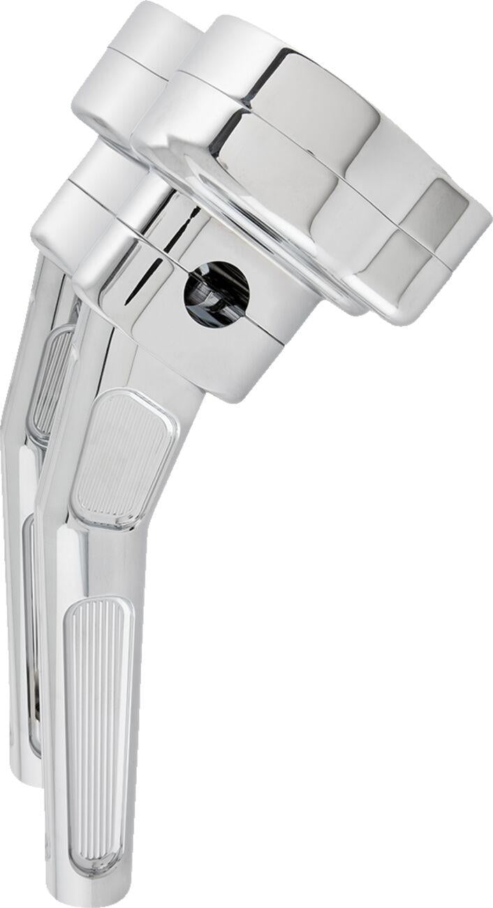 Arlen Ness Method Kickback Handlebar Riser For Harley Davidson FLHRXS 1868 2024 25.5 cm (10") Rise - Chrome
