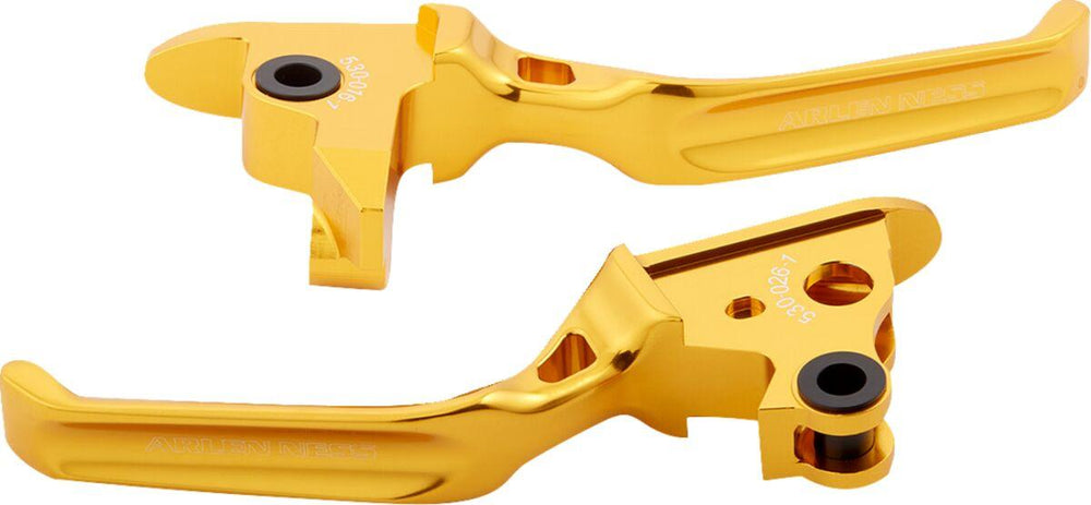 Arlen Ness Method Lever Set For Harley Davidson FLH 1868 2021 - Gold