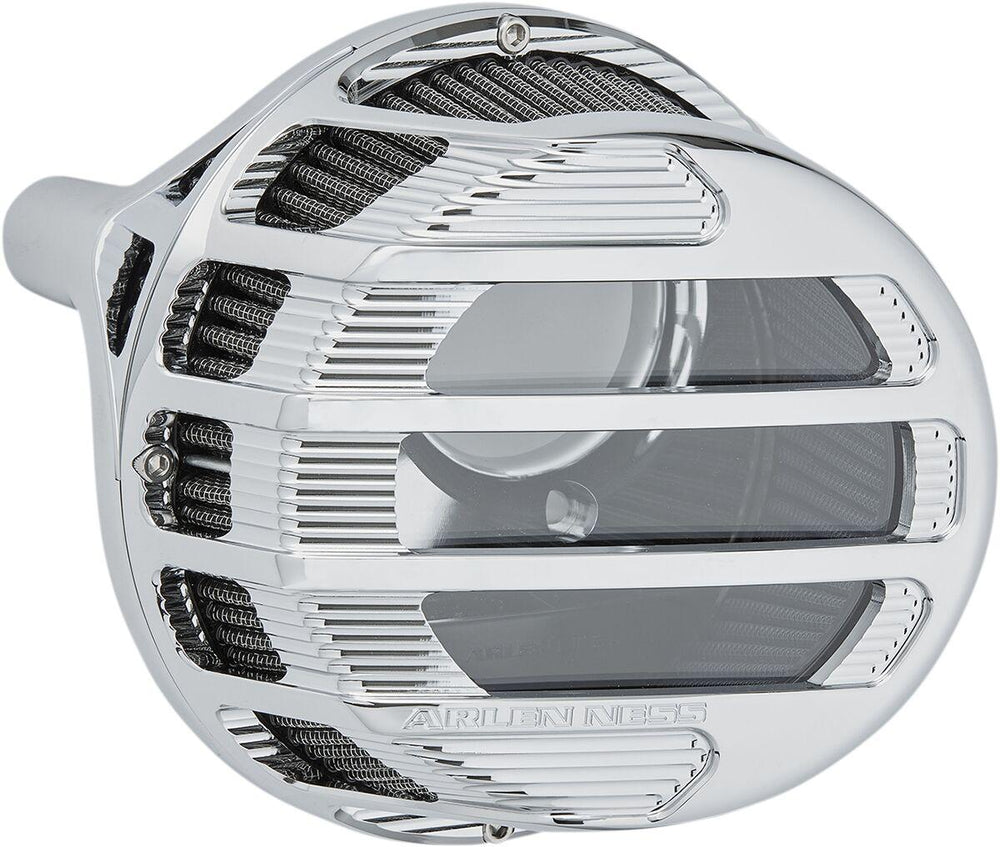 Arlen Ness Sidekick Air Cleaner Kit For Harley Davidson FLHR 1584 2008 - Chrome