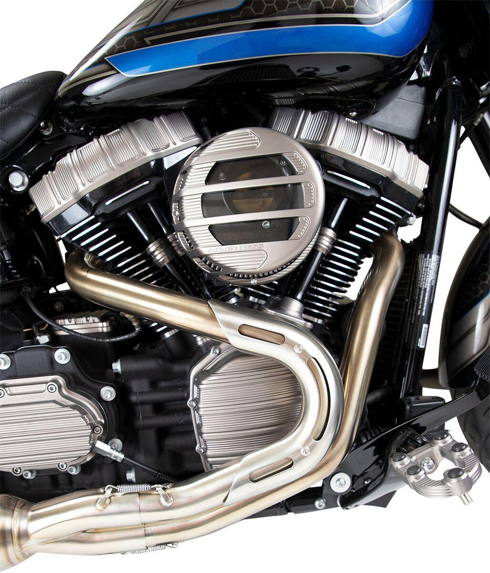 Arlen Ness Sidekick Air Cleaner Kit For Harley Davidson FLDE 1750 2018-2020 - Titanium
