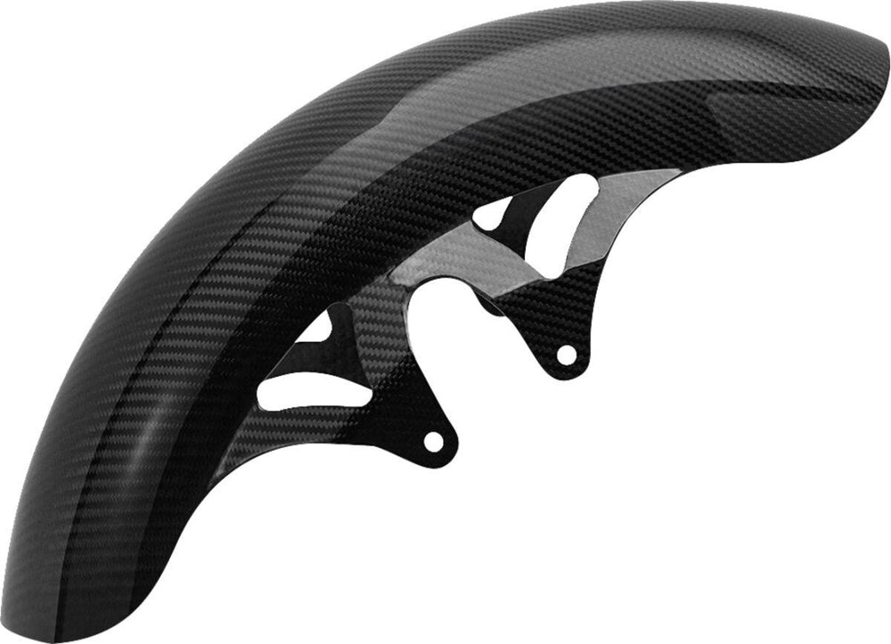Arlen Ness Carbon Fibre 19" Pro Sport Fender For Harley Davidson FLHR 1450 1999-2003 48cm (19") Front - Black