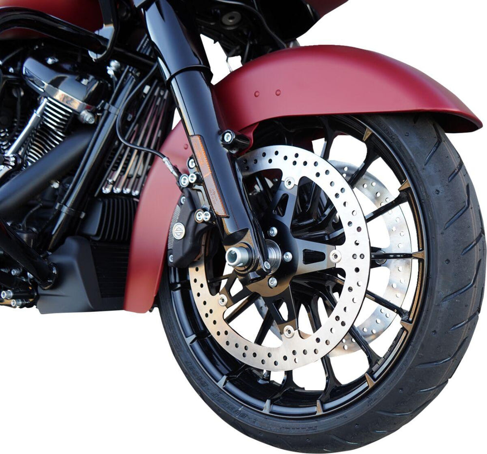 Arlen Ness Big Brake Floating Brake Disc Kit For Harley Davidson FLHR 1584 2008 - Front Left