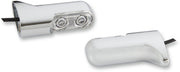 Arlen Ness Bolt-On Turn Signals with Power LEDs For Harley Davidson FXD 1450 1999-2003 Rear Chrome Clear