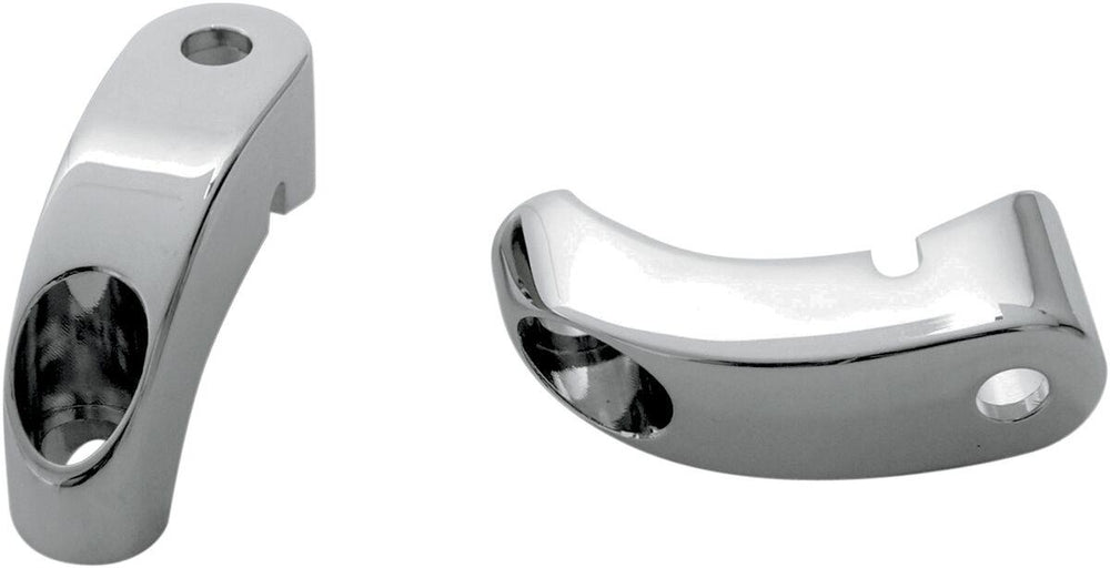 Arlen Ness Custom Turn Signal Mounts For Harley Davidson FXD 1340 1995-1998 Fork Chrome