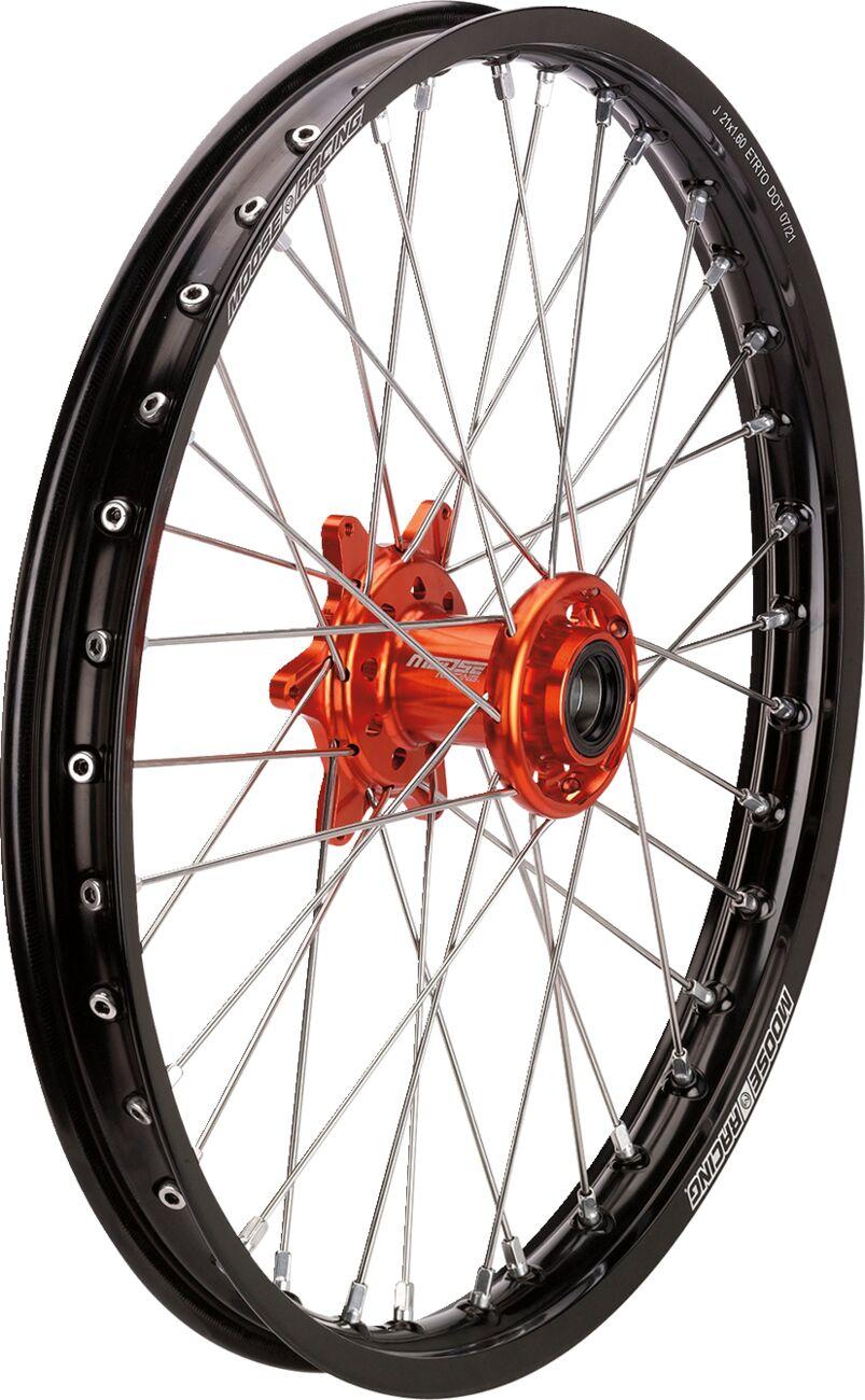 Moose Racing SX-1 Wheel For Gas Gas EC 250 2020-2023 21x1.6 Front - Black Orange