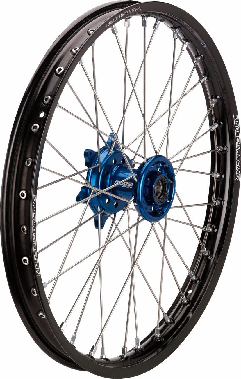 Moose Racing SX-1 Wheel For Yamaha YZ80 1993-2001 17x1.4 Front - Black Blue