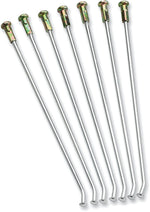 Moose Racing Coated Steel Spoke Set For Gas Gas EC 250 2021-2023 Front - Silver