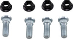 Moose Racing Wheel Stud/Nut Kit For Yamaha YFS200 1995-2006 Rear - Black/Silver
