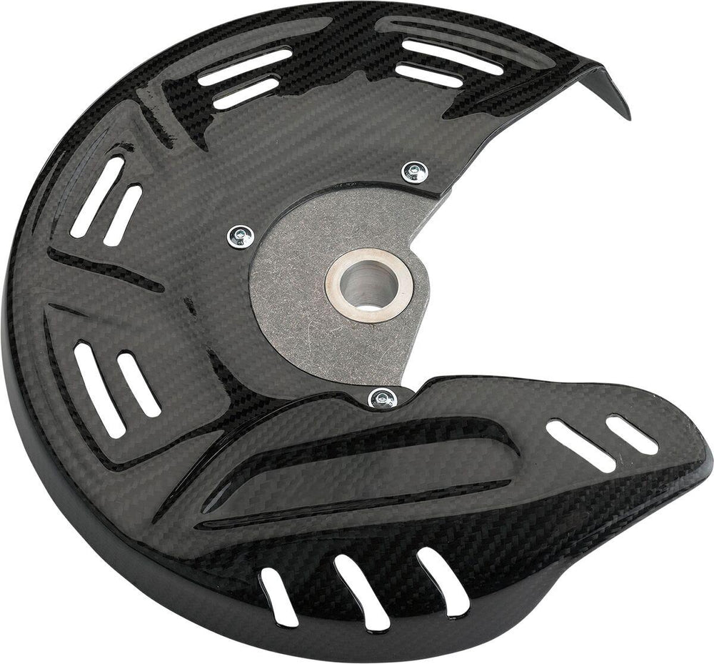 Moose Racing Carbon Front Brake Disc Cover For KTM Adventure 390 2020-2021 - Black