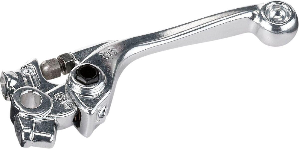 Moose Racing Forged Flexi Brake Lever For Kawasaki KX250 2021-2024 - Silver