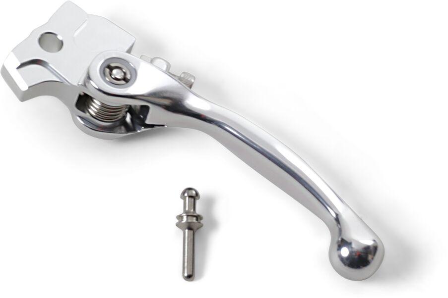 Moose Racing Forged Flexi Brake Lever For Kawasaki KX250 2021-2024 - Silver