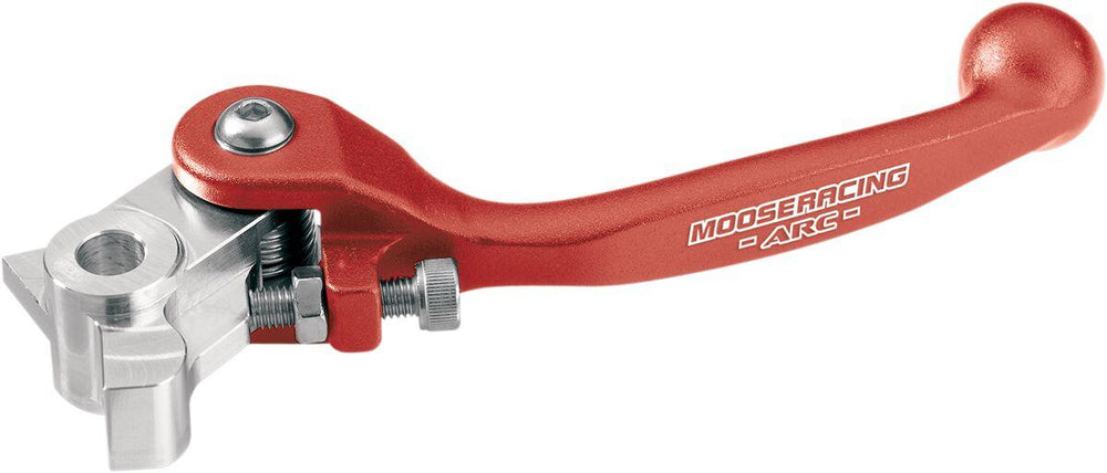 Moose Racing Arc Flex Brake Lever For Honda CRF250R 2007-2024 - Red