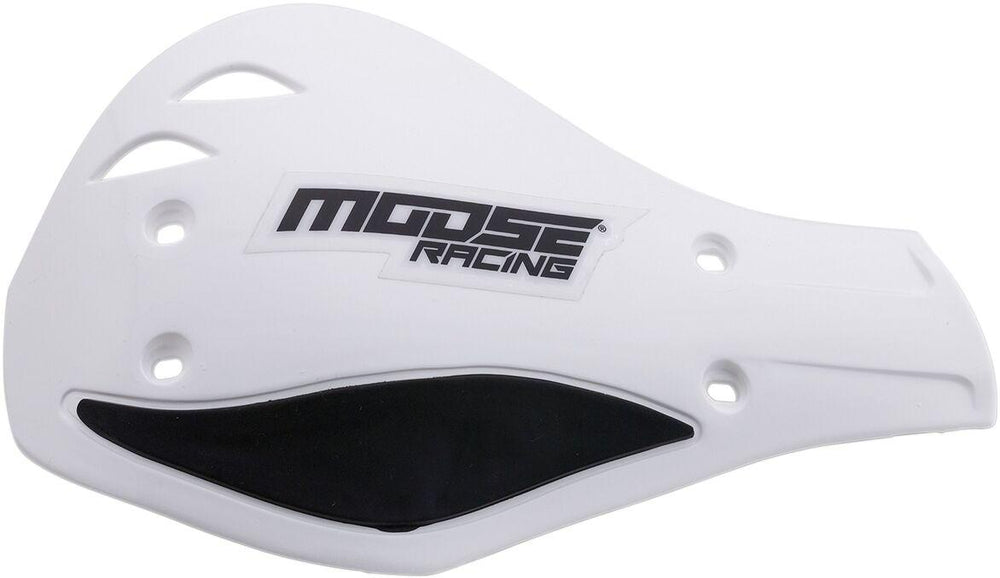 Moose Racing Contour Deflector Hand Guards - Black White