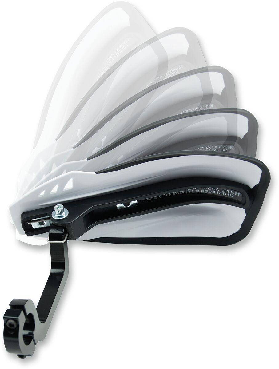 Moose Racing Rebound Hand Guards - Black White
