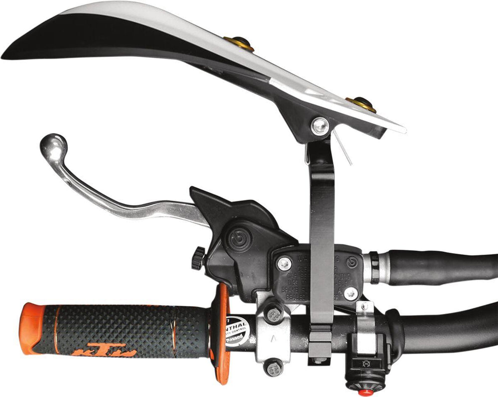 Moose Racing Rebound Hand Guards - Black White
