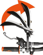 Moose Racing Rebound Hand Guards - Black White