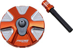 Moose Racing Aluminium Fuel Cap For KTM EXC125 2008-2016 - Orange Silver