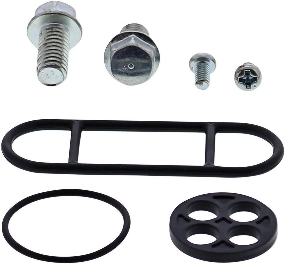 Moose Racing Fuel Petcock Rebuild Kit For Kawasaki KEF 300 2X4 2000-2003 - Black Silver
