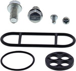 Moose Racing Fuel Petcock Rebuild Kit For Kawasaki KEF 300 2X4 2000-2003 - Black Silver