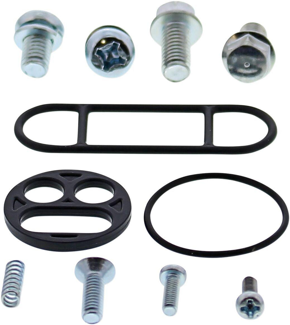 Moose Racing Fuel Petcock Rebuild Kit For Kawasaki KVF300 2X4 1999-2002 - Black Silver