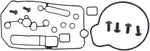Moose Racing Carburettor Mid Body Gasket Kit For KTM EXC450 Racing 2003-2004