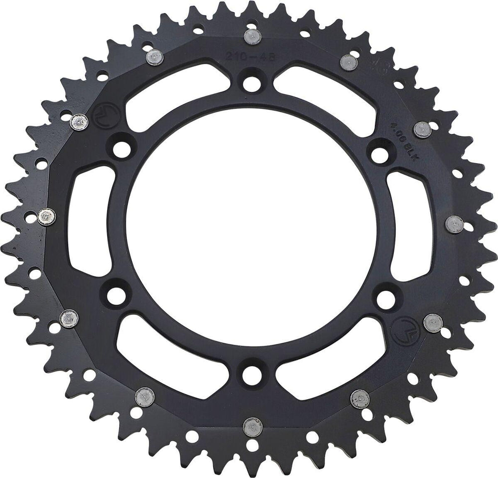 Moose Racing Dual Sprocket For Honda CR125 1984-2007 Rear Black 48T