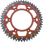 Moose Racing Dual Sprocket For Honda CR125 1984-2007 Rear Red 51T
